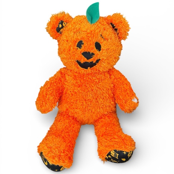 Build-A-Bear Other - Build-A-Bear Workshop Pumpkin Glow Bear Halloween Plush Teddy Limited Edition